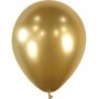 Ballon Doré Brillant Chromé de 12 cm