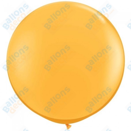 Ballon Géant de Couleurs Jaune D'or 96 cm