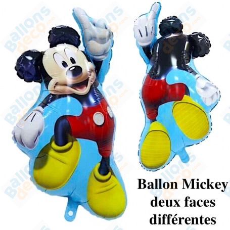 Ballon Mickey qui Saute Bleu Nouveau Disney, Décorations ballons pour anniversaire.