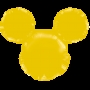 Ballon Mickey Tête Jaune Disney