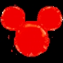 Ballon Mickey Tête Rouge Disney, Anagram, Décorations ballons pour anniversaire, Décoration Disneyland Paris.