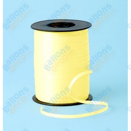 Ruban Ivoire Bolduc pour Ballons, Décorations ballons pour anniversaire, Mariage et entreprise.