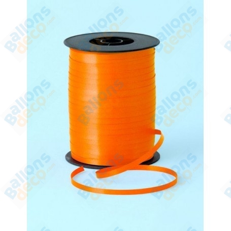Ruban Orange Bolduc pour Ballons, Décorations ballons pour anniversaire, Mariage et entreprise.