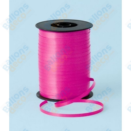 Ruban Magenta Bolduc pour Ballons, Décorations ballons pour anniversaire, Mariage et entreprise.