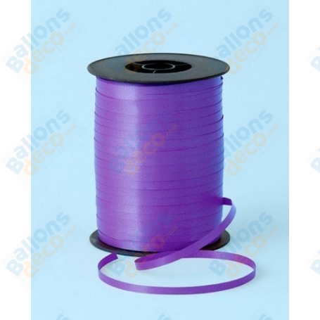 Ruban Violet Bolduc pour Ballons, Décorations ballons pour anniversaire, Mariage et entreprise.