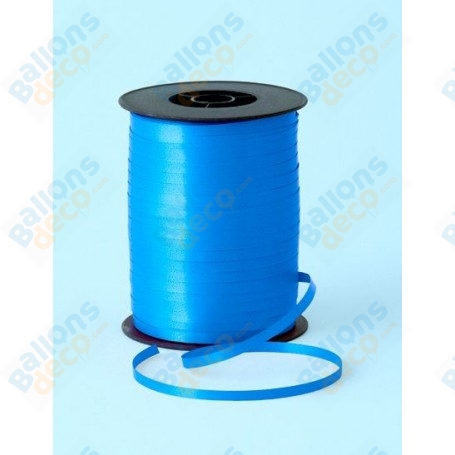 Ruban Bleu Bolduc pour Ballons, Décorations ballons pour anniversaire, Mariage et entreprise.