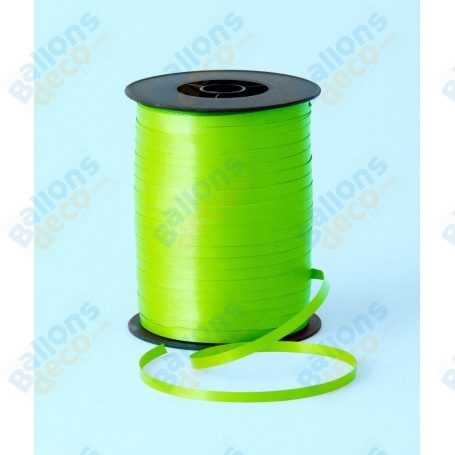 Ruban Vert Anis Bolduc pour Ballons, Décorations ballons pour anniversaire, Mariage et entreprise.