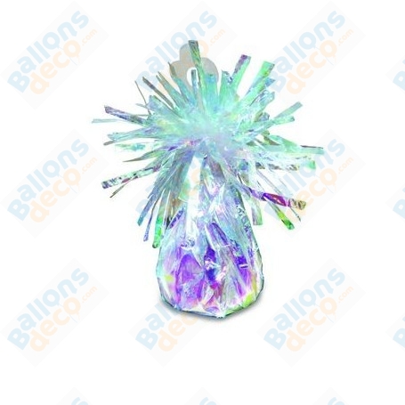 Contrepoids Ballons Métalliques x 2 Multicolore, Décorations ballons pour anniversaire.