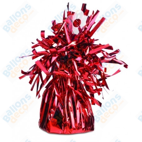 Contrepoids Ballons Métalliques x 2 Rouge, Décorations ballons pour anniversaire.