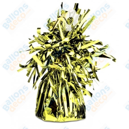 Contrepoids Ballons Métalliques x 2 Or, Décorations ballons pour anniversaire.