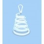 Contrepoids Ballons Ressort x 3 Transparent, Décorations ballons pour anniversaire.