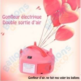 1 Pompe À Ballon À Air Électrique 110-120 V (us)/220-240 V (ue) Gonfleur De  Ballon Portable Pour Décoration De Fête En Guirlande, Pompe À Ballon En Abs  Simple Pour Fête, Anniversaire De