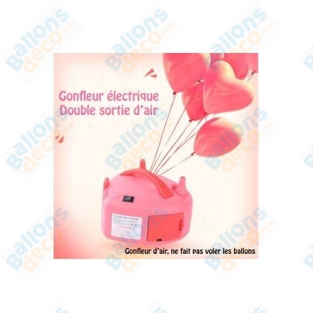 Gonfleur Électrique Coeur Rose - Accessoires Ballons 