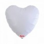 Ballon Coeur Ibrex 35 cm Blanc