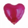 Ballon Coeur Ibrex 35 cm Magenta