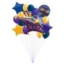 Ballons Aladdin et Jasmine En Grappe Luxe Disney