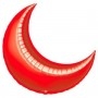 Ballon Lune 59 cm Rouge