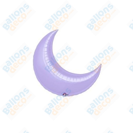 Ballon Lune 59 cm Lila