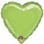 Ballon Coeur 45 cm Vert Anis