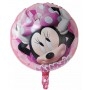 Ballon Minnie Rose Rond Disney