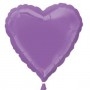 Ballon Coeur 45 cm Lila Vif