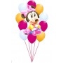 Ballons Minnie Bébé Disney En Grappe