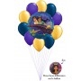 Ballons En Grappe Aladdin Et Jasmine Disney