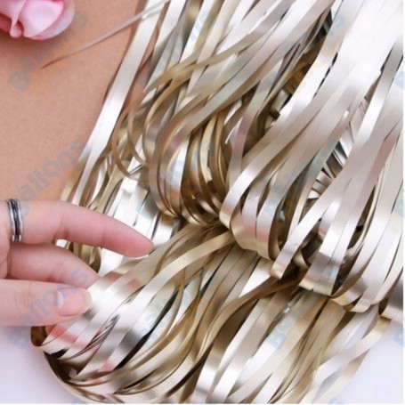 Rideaux De Porte Lamé Mate Or