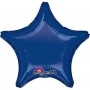 Ballons Etoile 45 cm Bleu Nuit