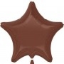 Ballons Etoile 45 cm Marron