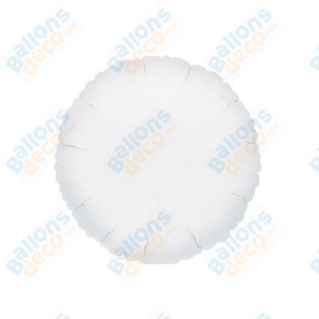 Ballon Rond 45 cm Blanc