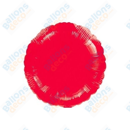 Ballon Rond 45 cm Rouge