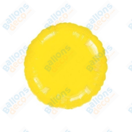 Ballon Rond 45 cm Jaune