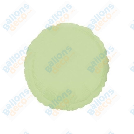 Ballon Rond 45 cm Vert Pale