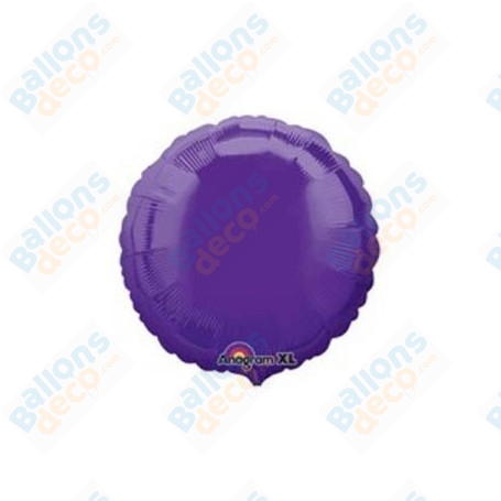 Ballon Rond 45 cm Violet