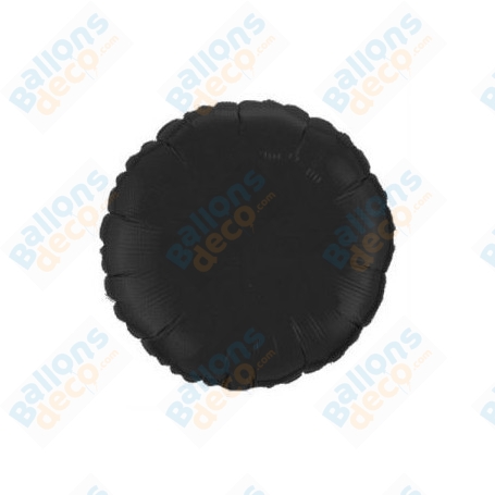 Ballon Rond 45 cm Noir
