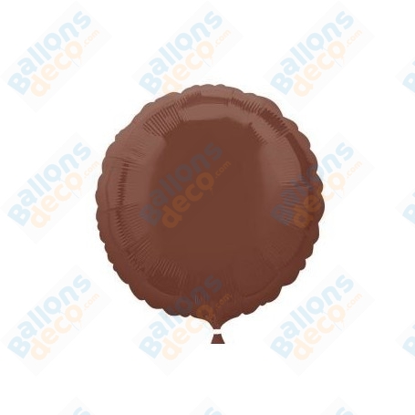 Ballon Rond 45 cm Marron