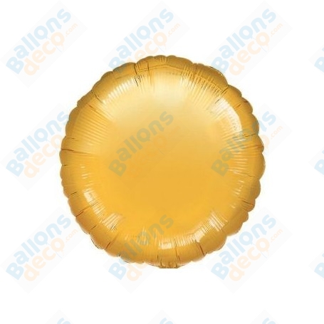 Ballon Rond 45 cm Or