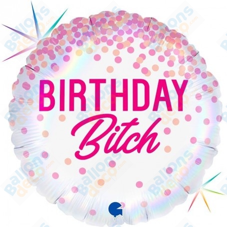 Ballon Birthday Bitch