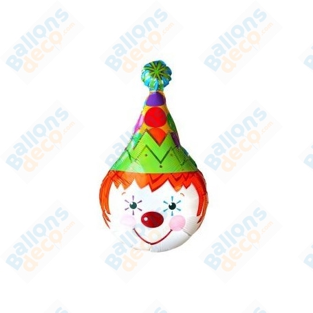 Ballon Smiley Chapeau Anniversaire