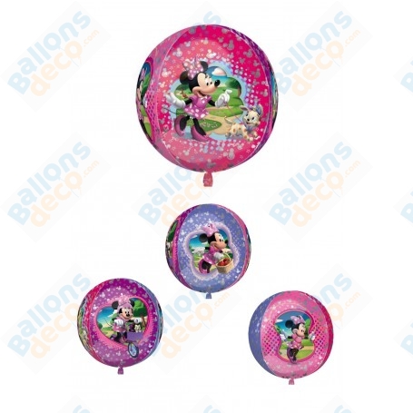 Ballon Minnie ORBZ avec 4 Faces différentes Disney, Anagram, Décorations ballons pour anniversaire.