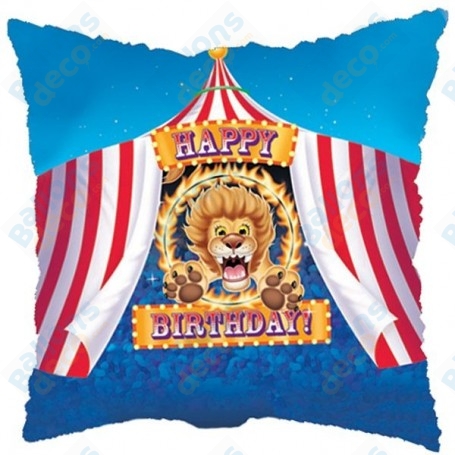 Ballon Cirque Happy Birthday