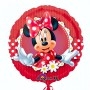 Ballon Minnie Rouge Fleurs Disney