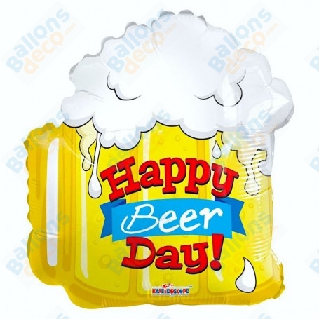 Ballon Happy Beer Day Bière