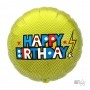 Ballon Happy Birthday Vert