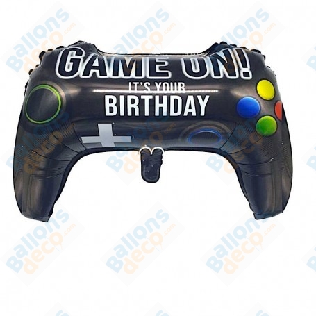 Ballon Manette De Jeu Happy Birthday