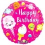 Ballon Sucreries Happy Birthday