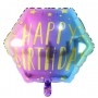 Ballon Happy Birthday Script Or Etoiles
