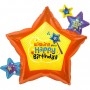Ballon Happy Birthday Etoiles Cluster