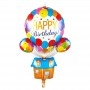 Ballon Happy Birthday Style Là-Haut